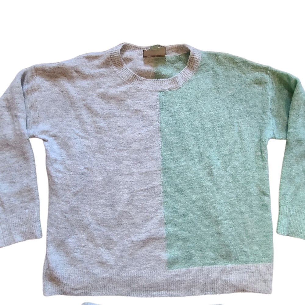 Saturday/Sunday lea colorblocked knit lounge set anthropologie small - Picture 4 of 8
